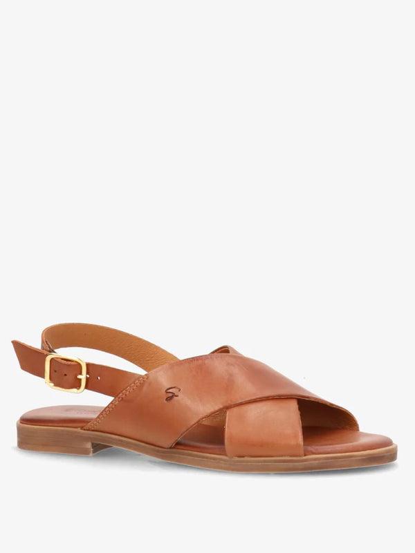 Shoedesign Copenhagen Nicola Sandals in Brandy