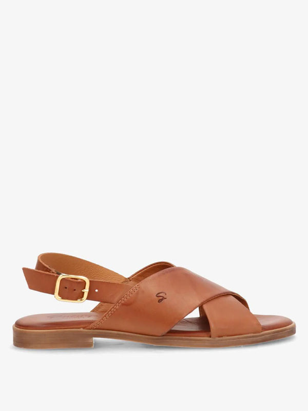 Shoedesign Copenhagen Nicola Sandals in Brandy