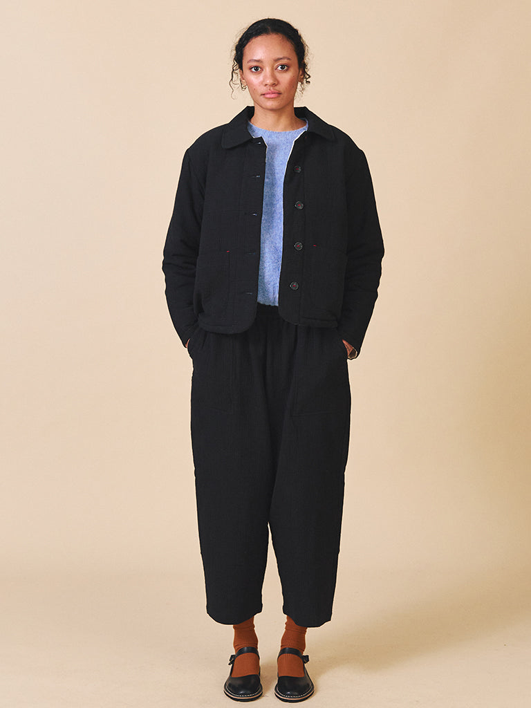 Sideline Billy Trousers in Black