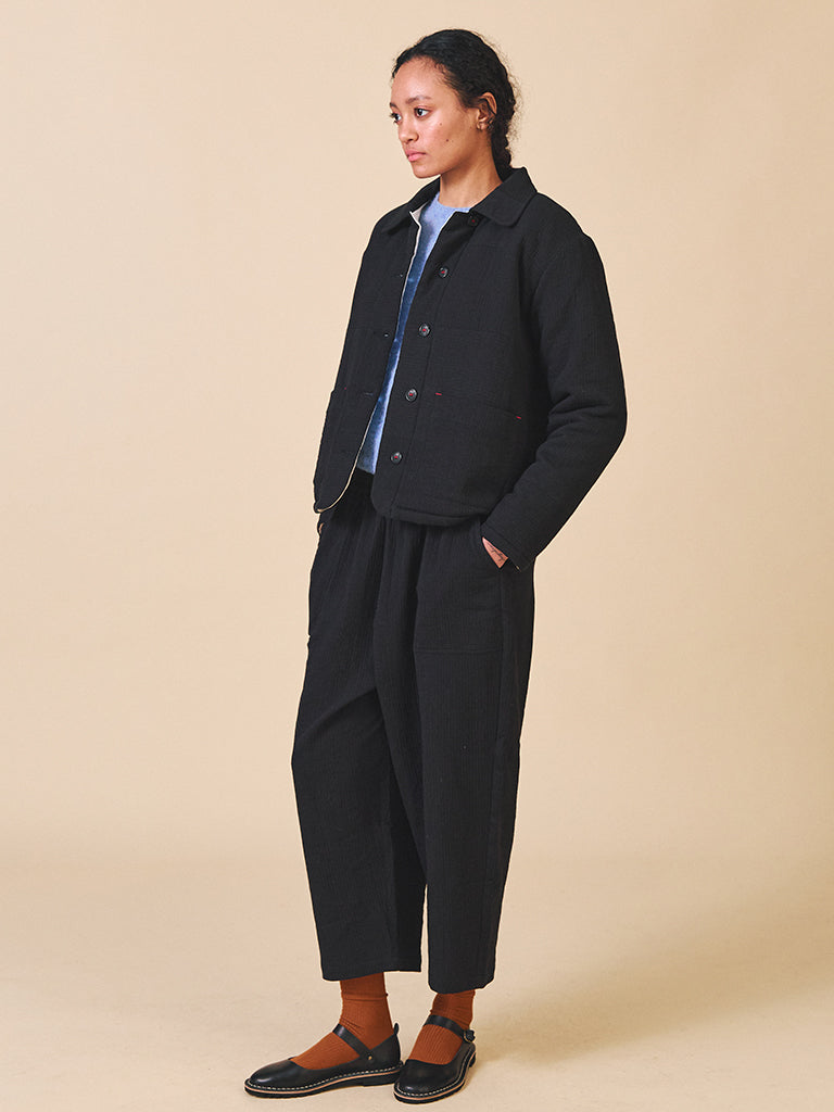 Sideline Billy Trousers in Black