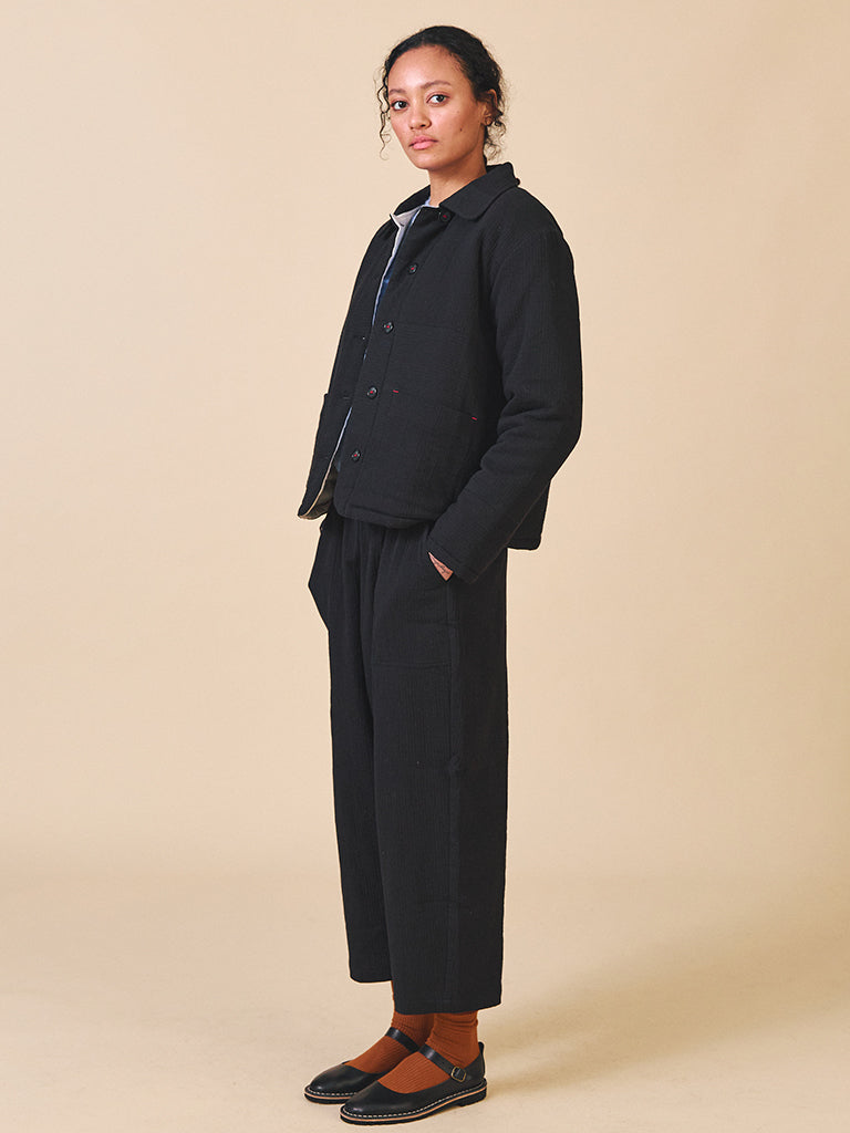 Sideline Billy Trousers in Black