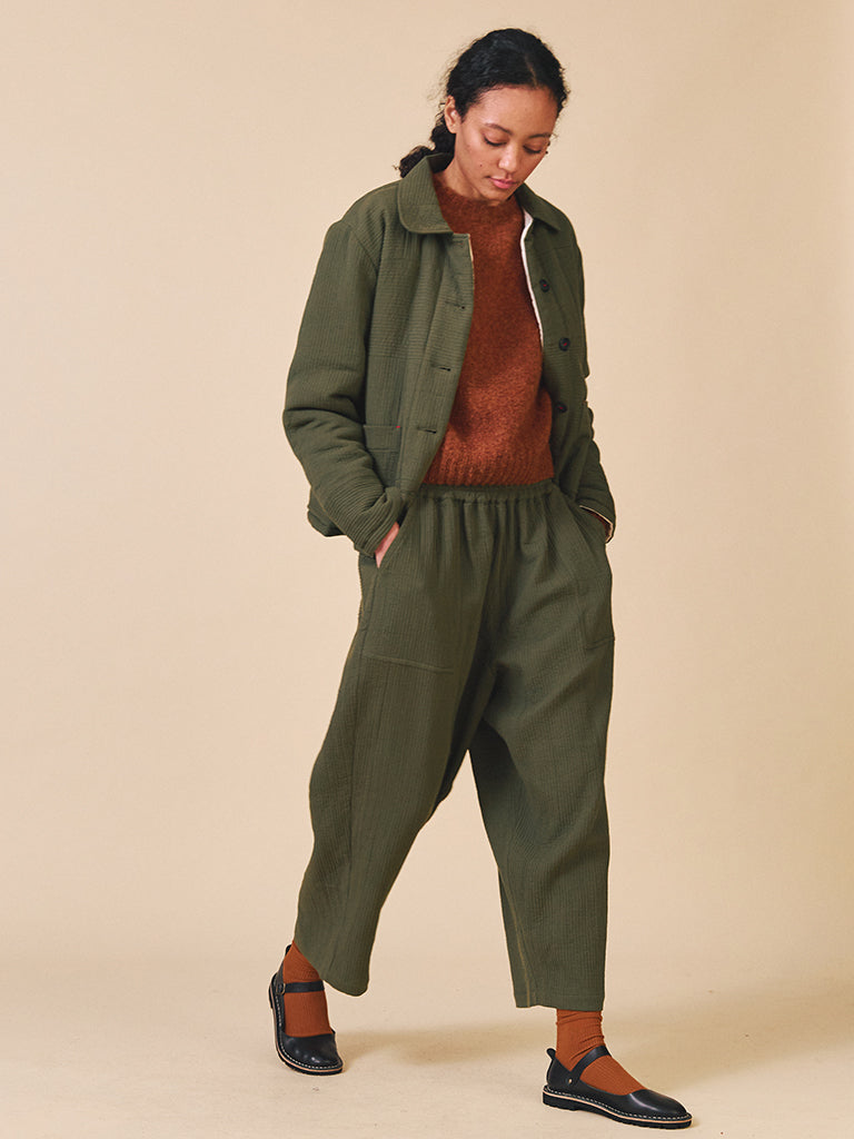 Sideline Billy Trousers in Olive