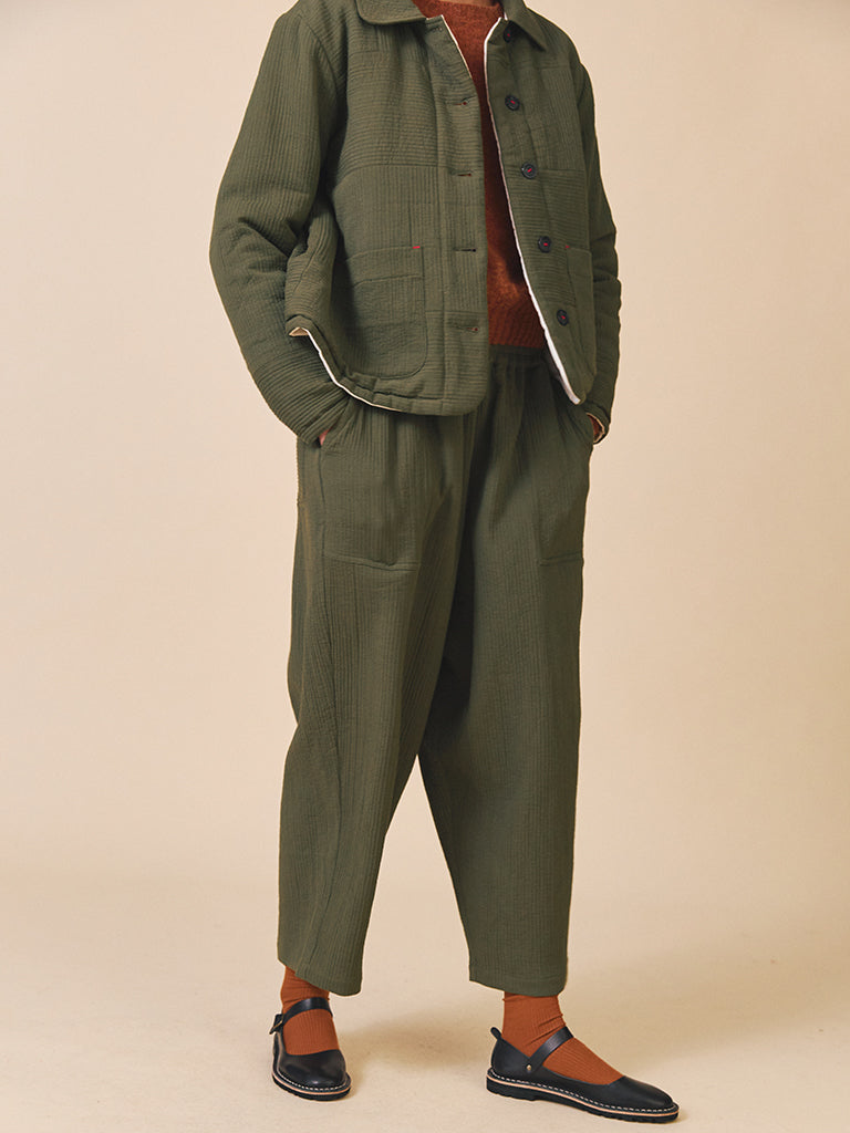 Sideline Billy Trousers in Olive