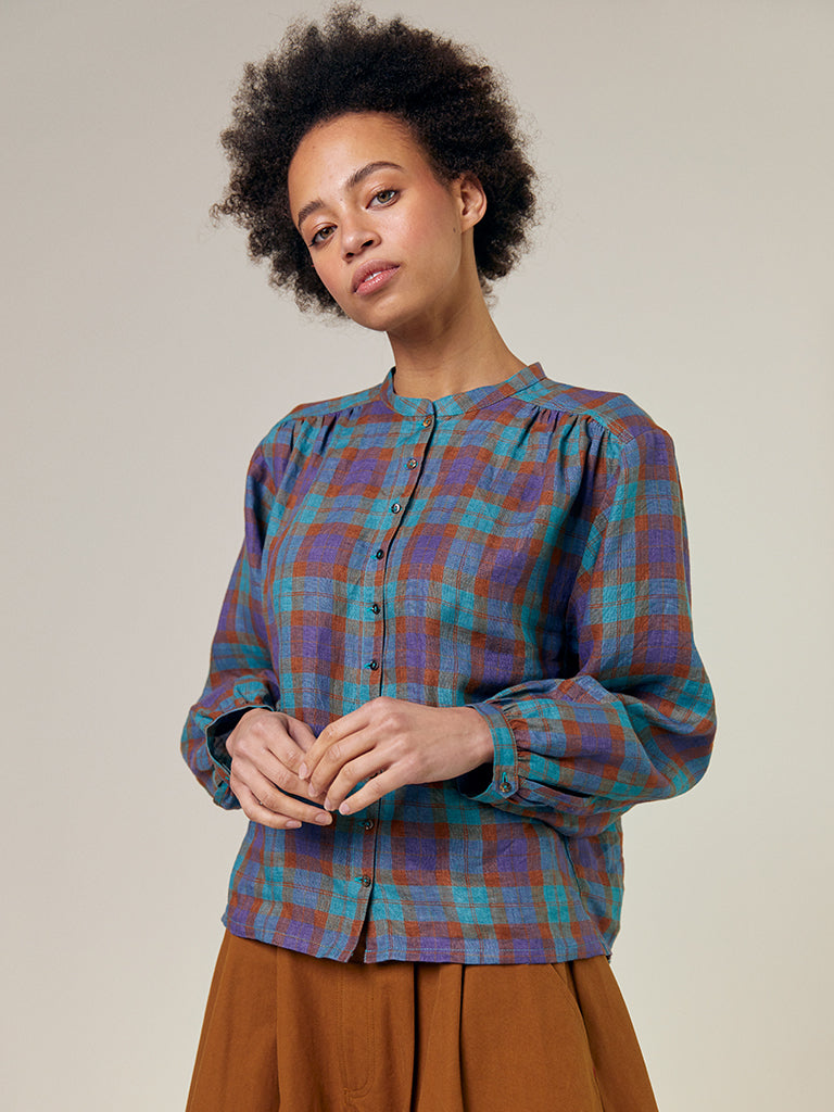 Sideline Hilma Shirt in Check