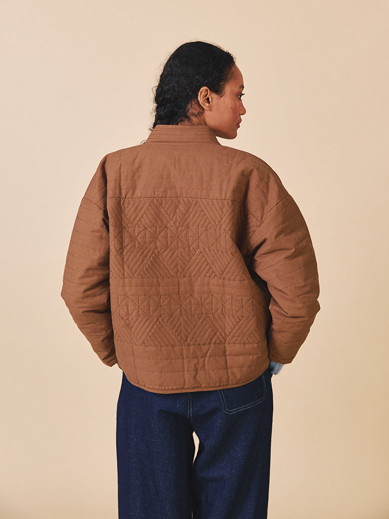 Sideline Matilda Jacket in Toffee