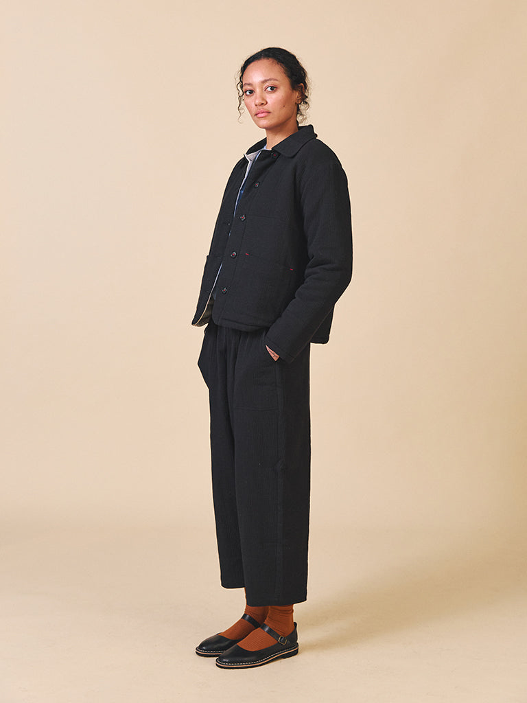 Sideline Molly Jacket in Black