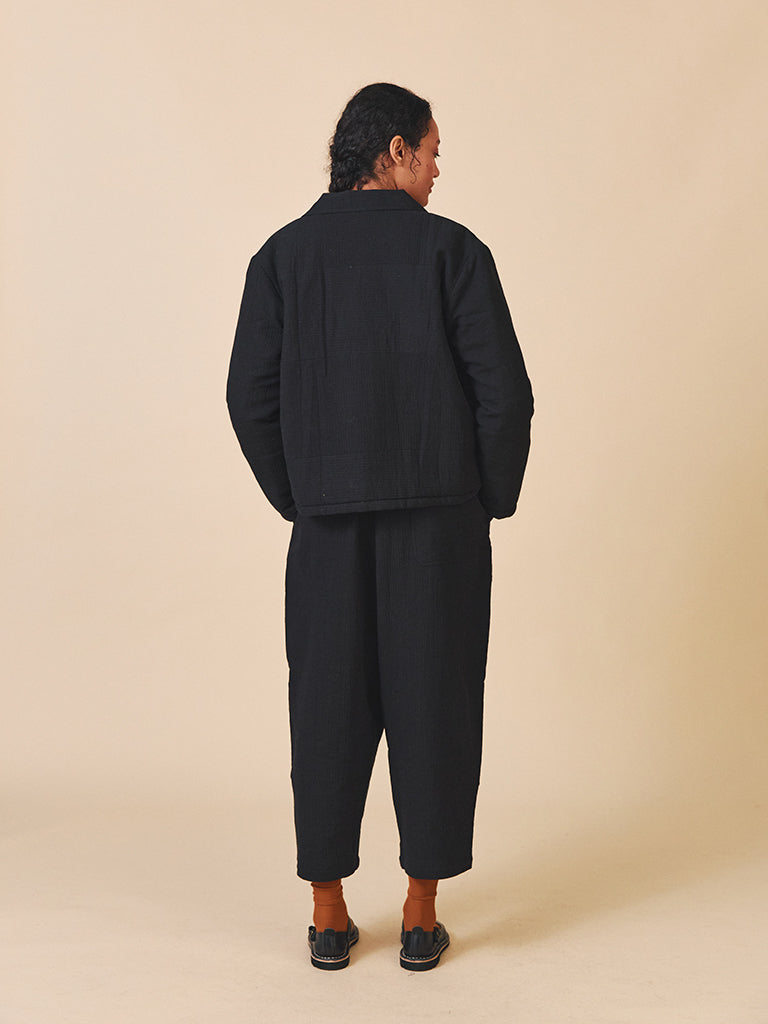 Sideline Molly Jacket in Black