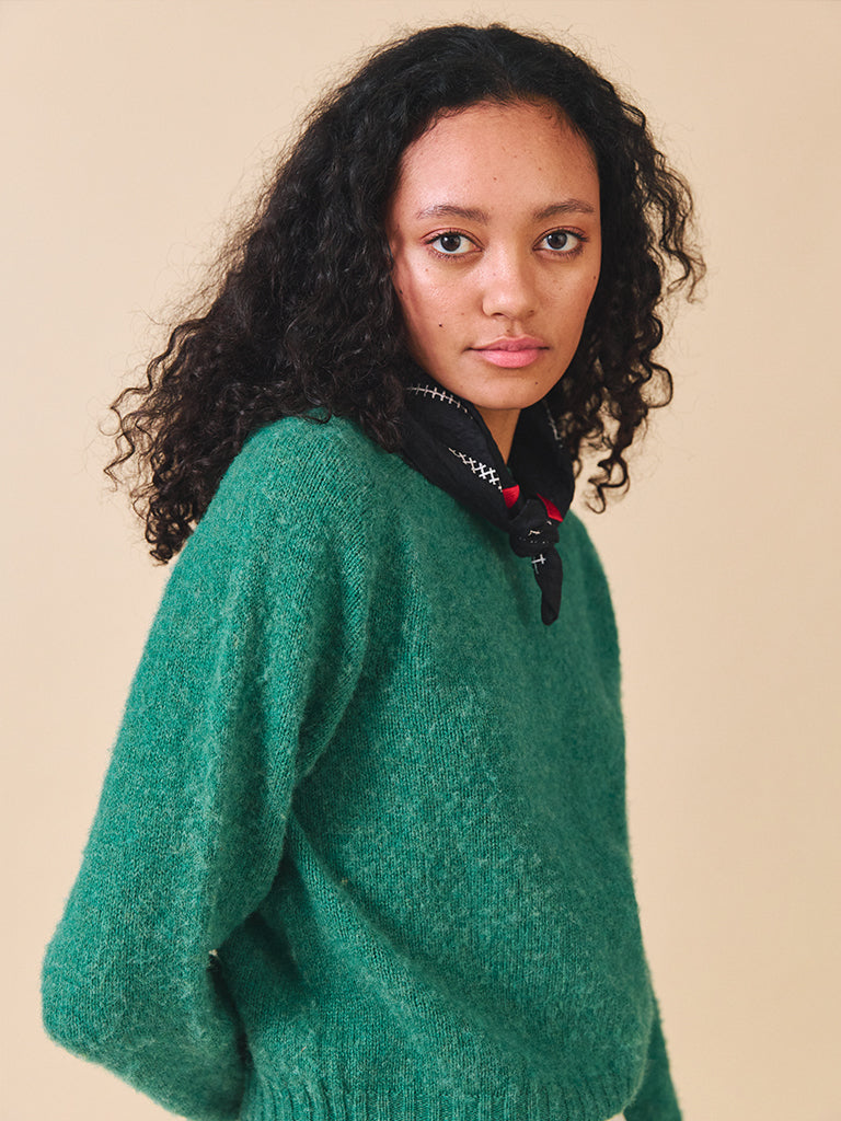 Sideline Nova Sweater in Green
