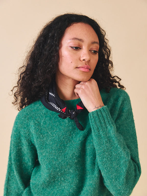 Sideline Nova Sweater in Green