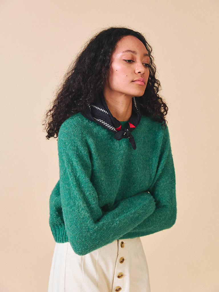 Sideline Nova Sweater in Green