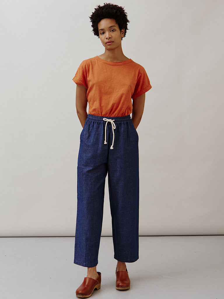 Sideline Orla Trousers in Indigo