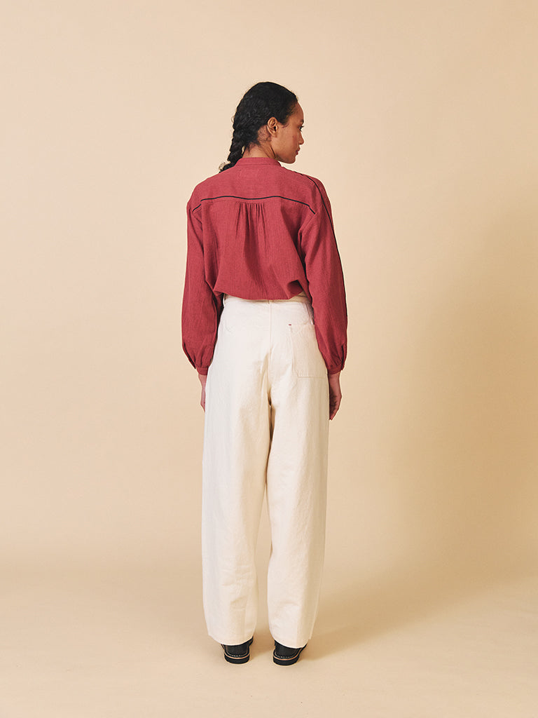 Sideline Pia Jeans in Oat