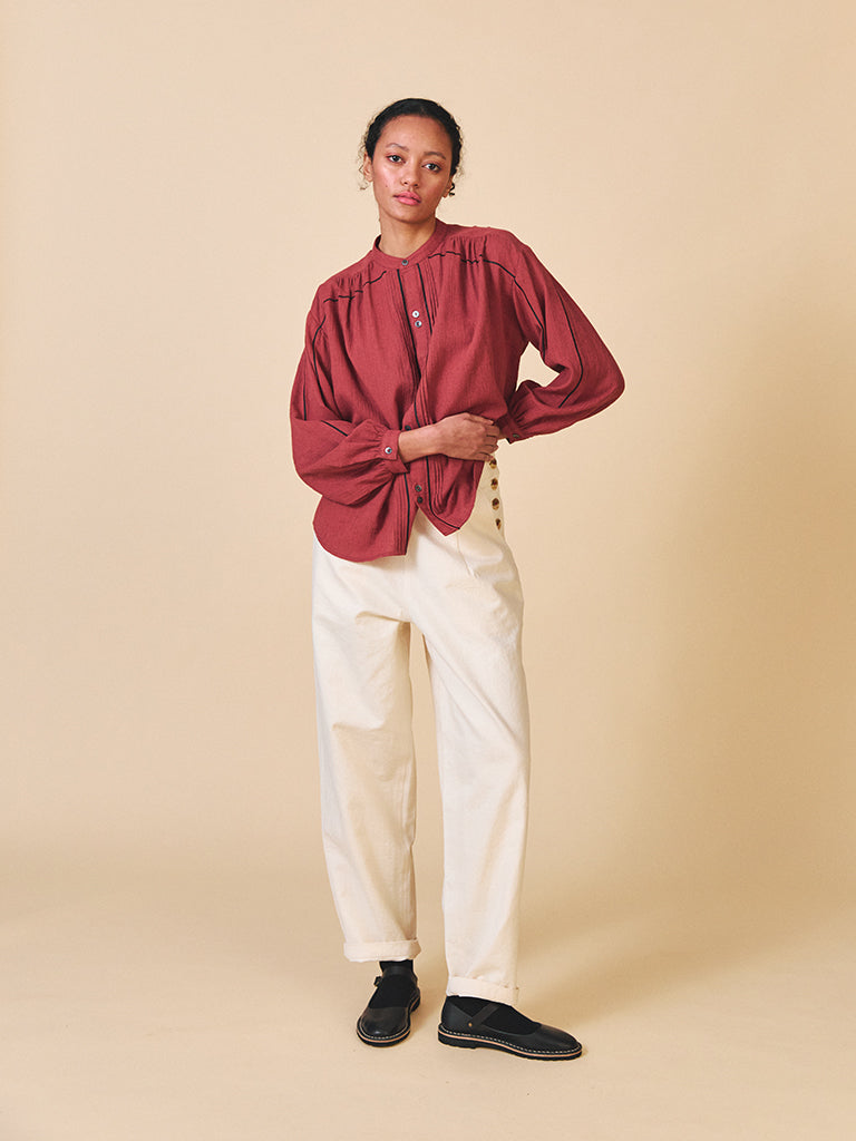 Sideline Pia Jeans in Oat