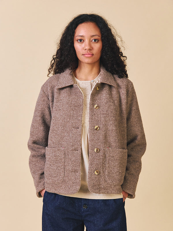 Sideline Rita Jacket in Mink