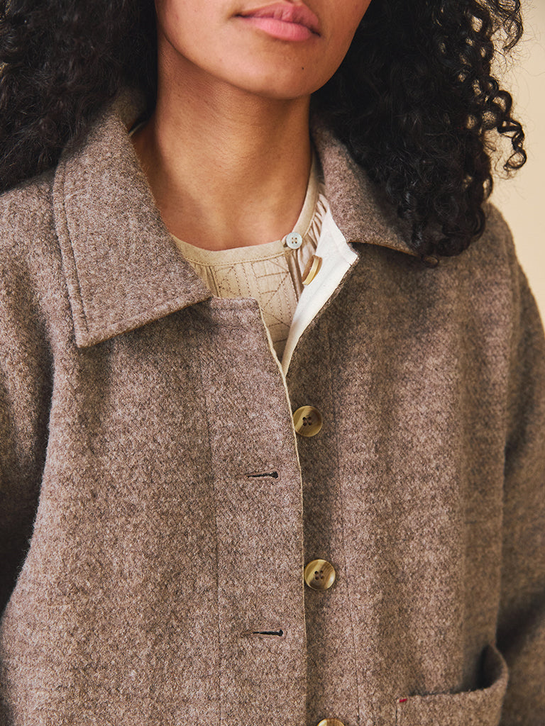 Sideline Rita Jacket in Mink