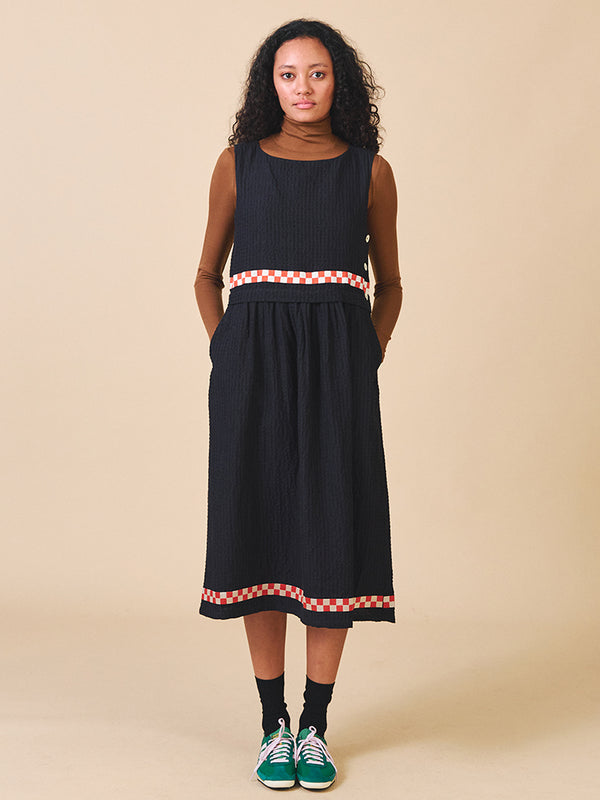 Sideline Miro Dress in Black