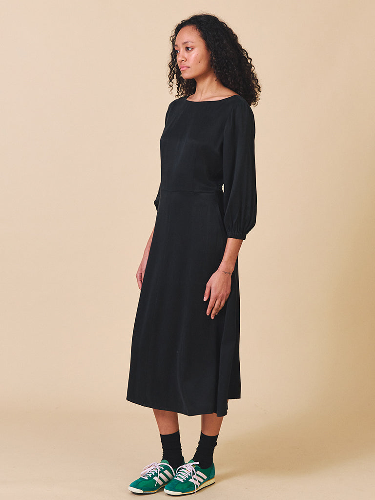 Sideline Sienna Dress in Black
