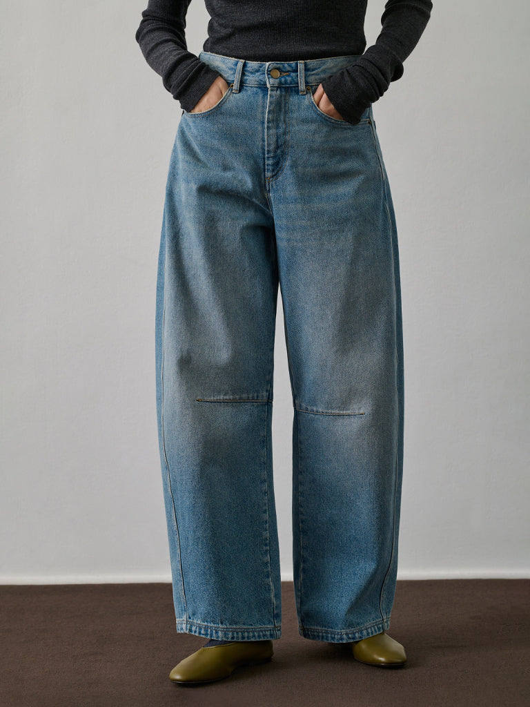 Soeur Eliott Jeans in Washed Blue