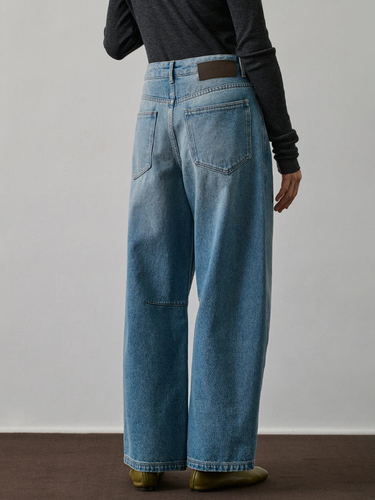 Soeur Eliott Jeans in Washed Blue