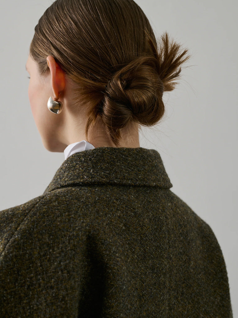 Soeur Guilhem Coat in Khaki