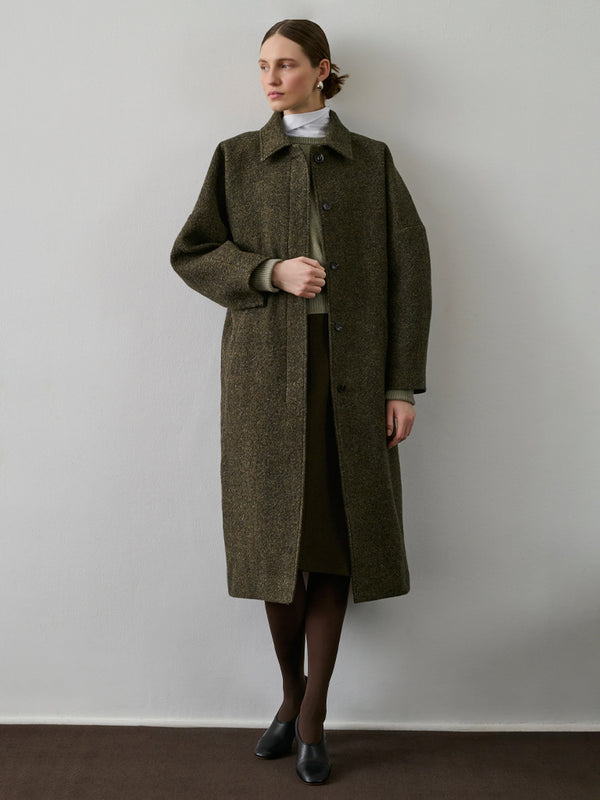 Soeur Guilhem Coat in Khaki