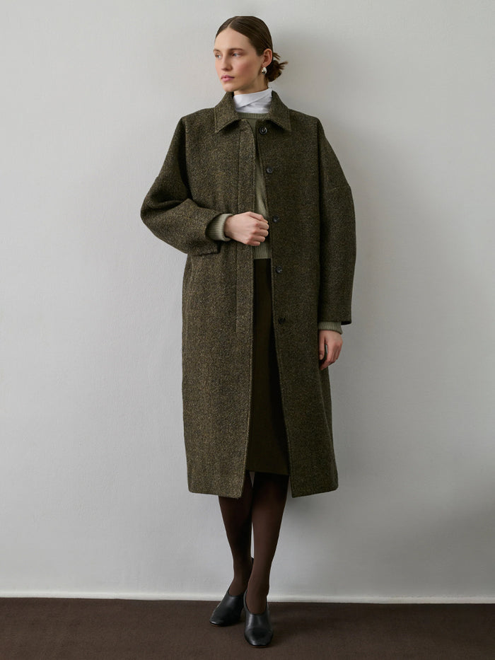 m.soeur : etoffe et soeur スプリングコート Soeur Guilhem Coat in Khaki – Maze