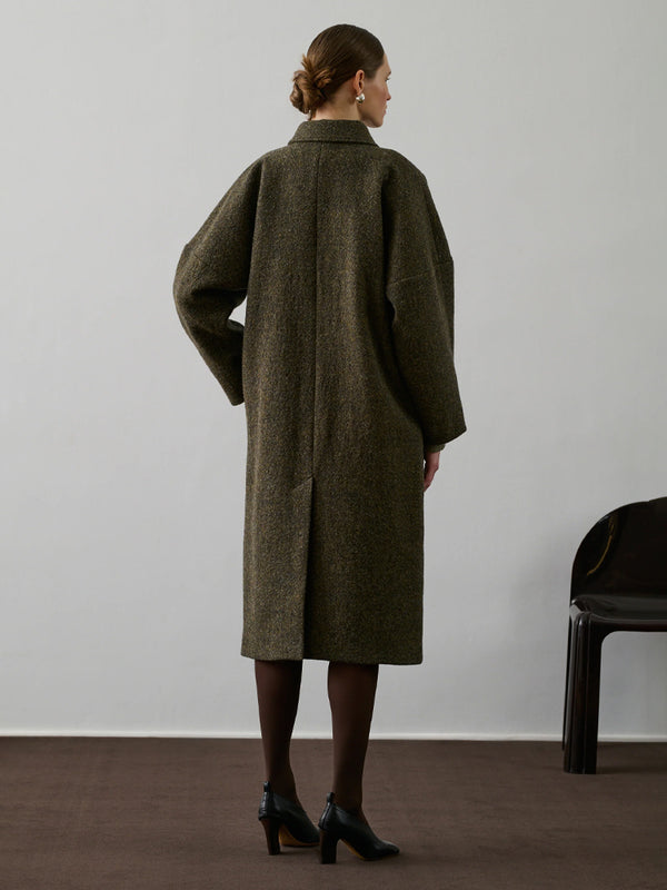 Soeur Guilhem Coat in Khaki