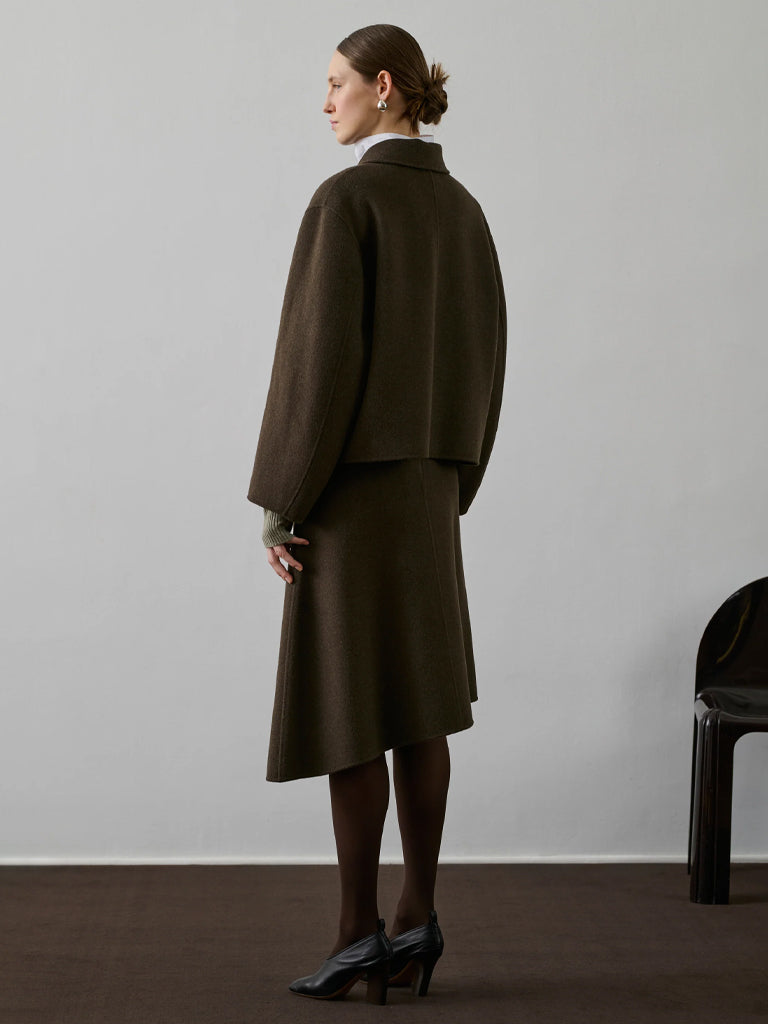 Soeur Gyoda Jacket in Khaki Brown