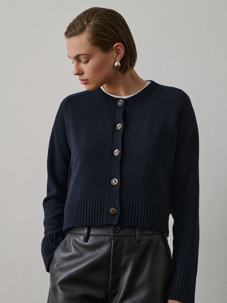 Soeur Virginia Cardigan in Navy