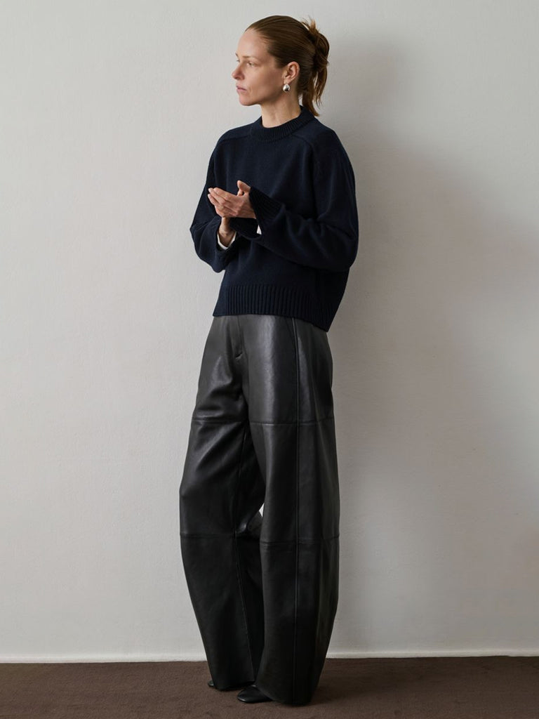 Soeur Will Sweater in Navy
