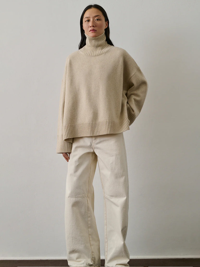 Soeur William Sweater in Ecru Chine