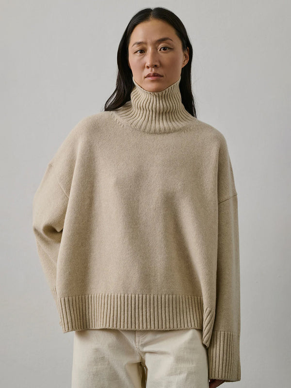 Soeur William Sweater in Ecru Chine