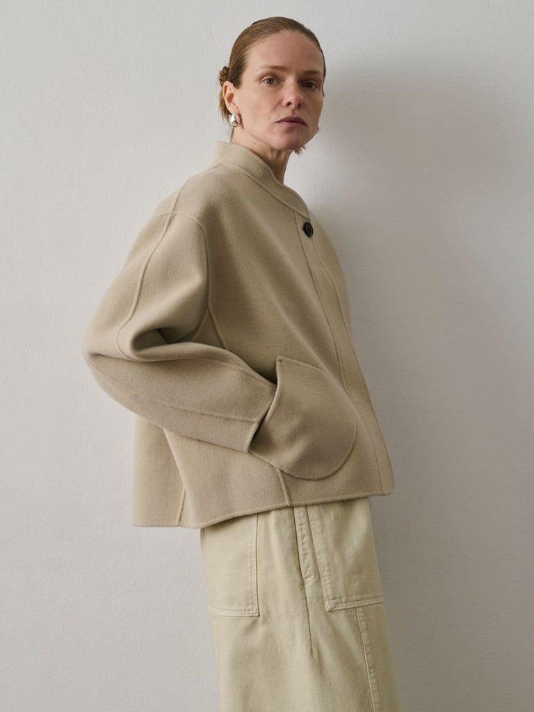 Soeur Windsor Jacket in Chalk