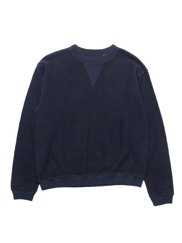 Sunray Hina Reverse Fleece Sweat in Dark Navy