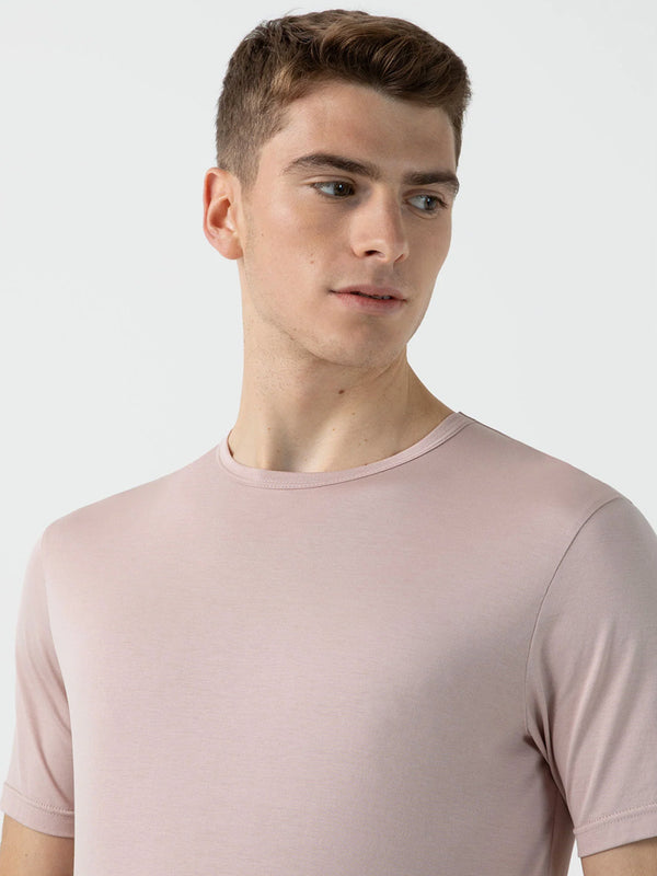 Sunspel Classic T-Shirt in Pink