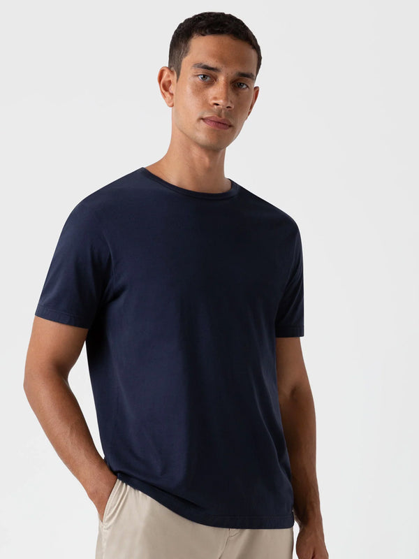 Sunspel Classic T-Shirt in Navy