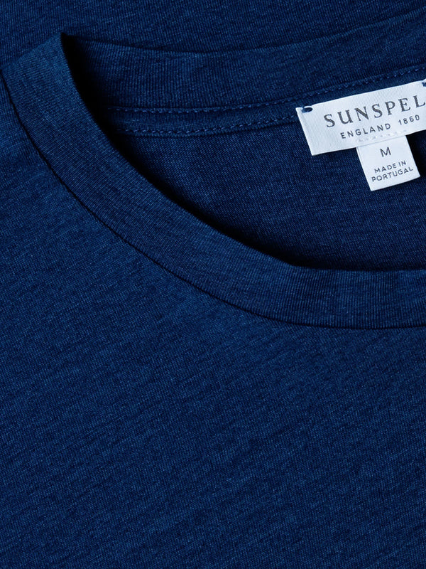 Sunspel Riviera T-Shirt in Real Indigo