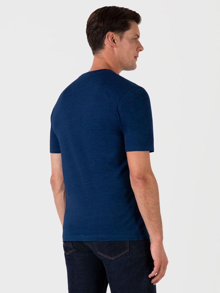 Sunspel Riviera T-Shirt in Real Indigo