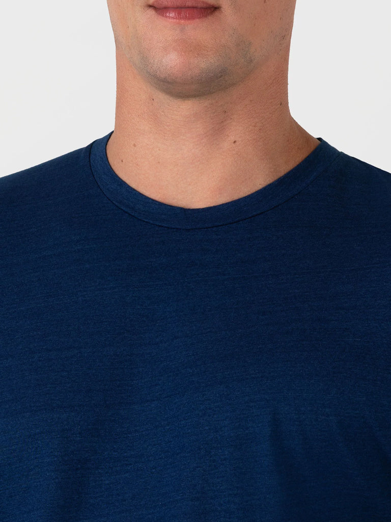 Sunspel Riviera T-Shirt in Real Indigo