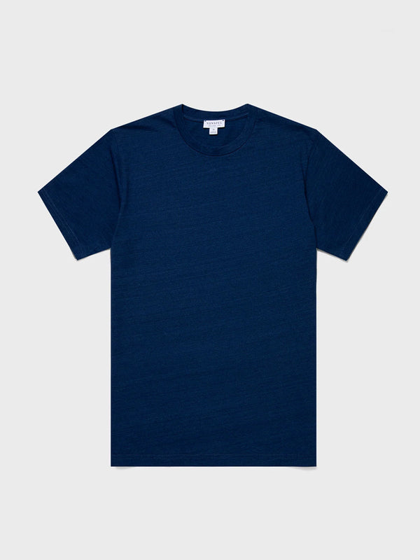 Sunspel Riviera T-Shirt in Real Indigo