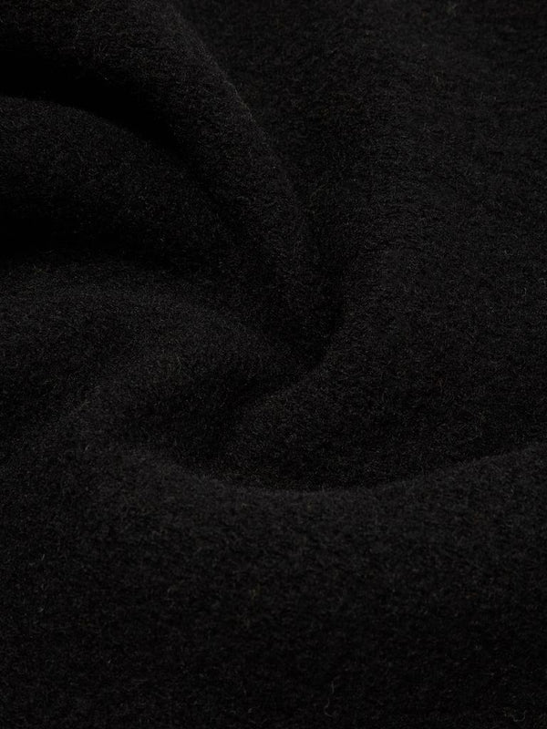 Universal Works Fleece Field Jacket in Black