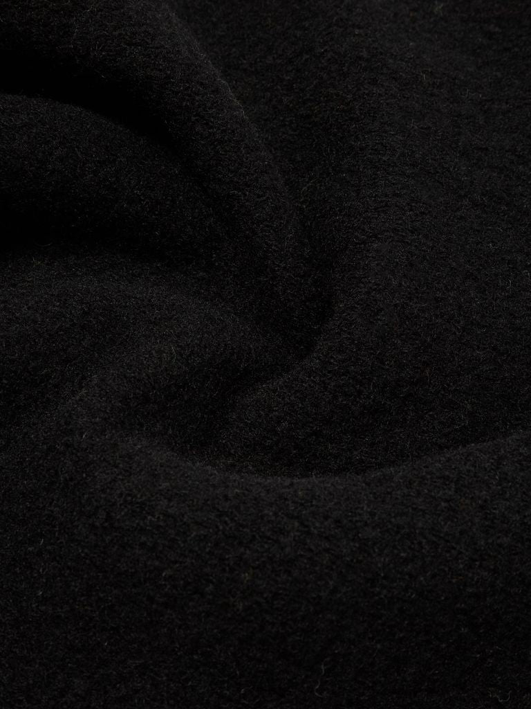 Universal Works Fleece Field Jacket in Black