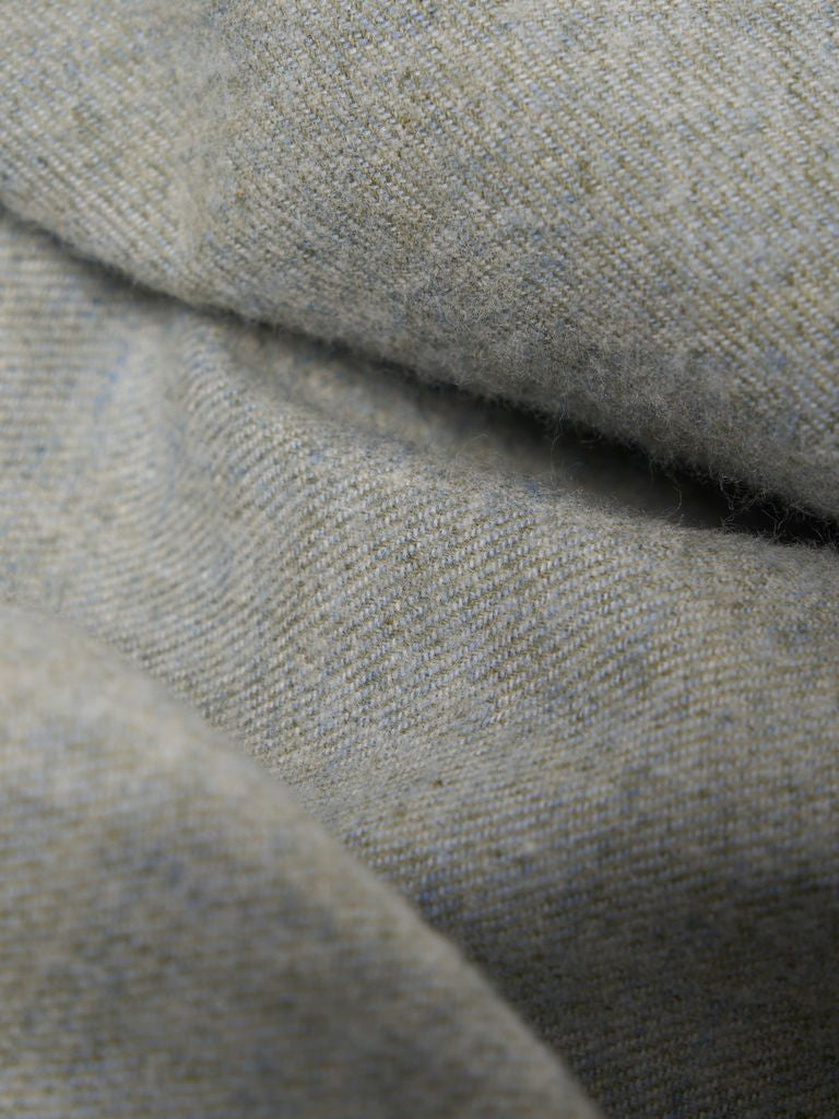 Universal Works Flannel Work Shirt in Grey