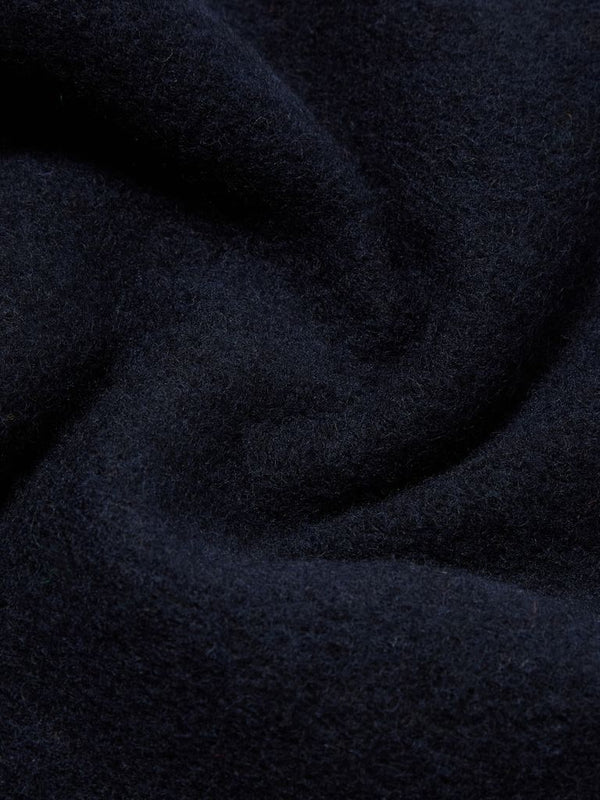 Universal Works Fleece Cardigan in Navy