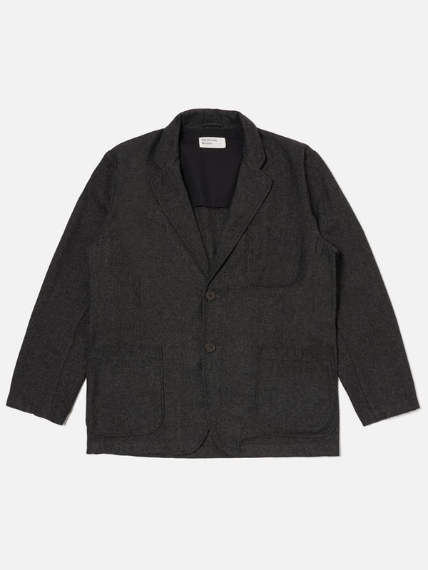 Universal Works Two Button Jacket in Anders Grey