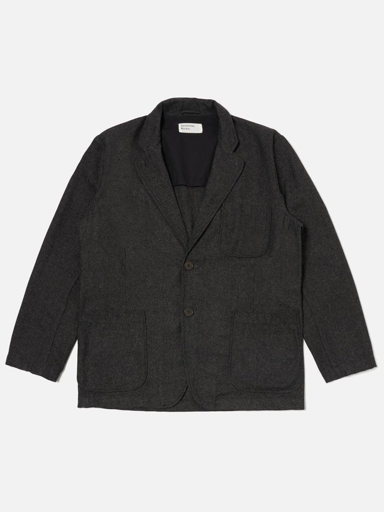 Universal Works Two Button Jacket in Anders Grey