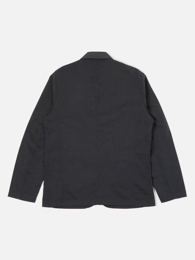 Universal Works Bakers Twill Jacket in Black