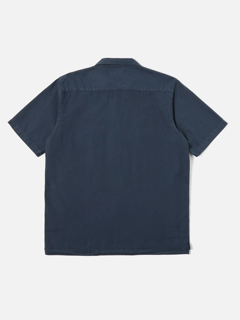 Universal Works Camp II Shirt in Navy