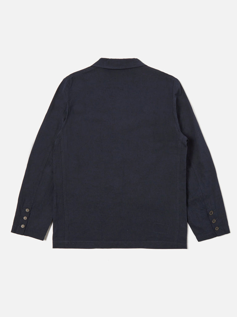 Universal Works Capitol Jacket in Lord Cotton Linen Navy