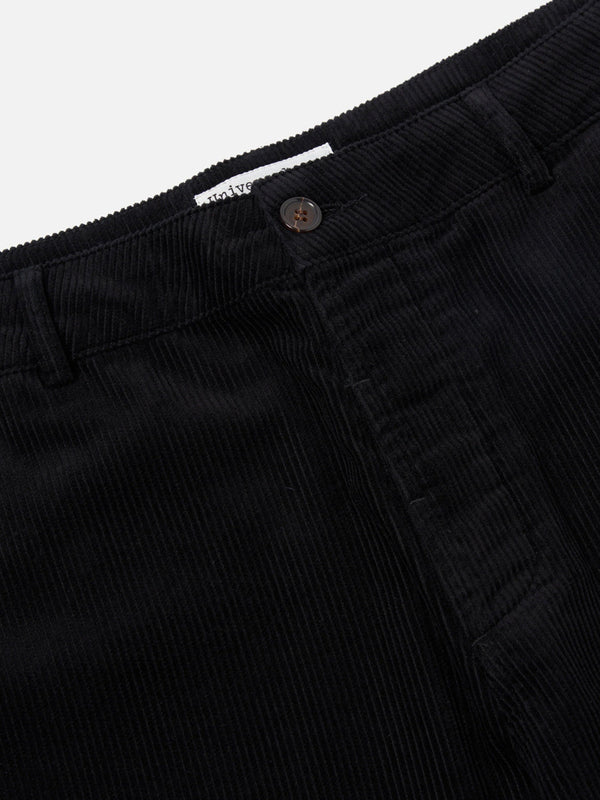 Universal Works Cord Military Chino in Black